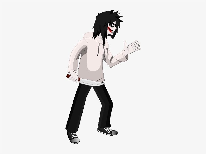 The Character Of Many Well-known Creepypasta - Jeff The Killer Mugen Char, transparent png #1757560