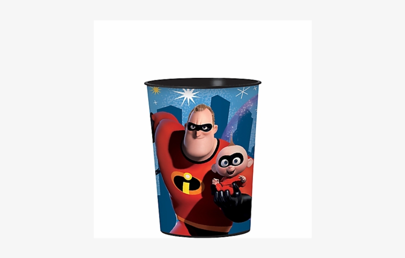 Incredibles 2 Favor Cup 16oz - Les Indestructibles, transparent png #1757724