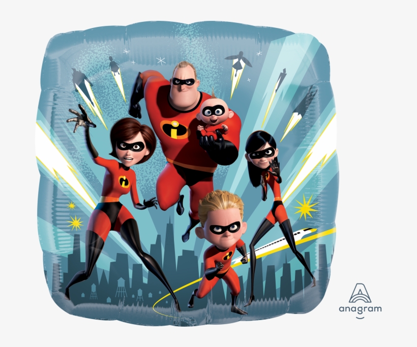 Incredibles Edible Image Photo Cake Topper Sheet Personalized, transparent png #1757749