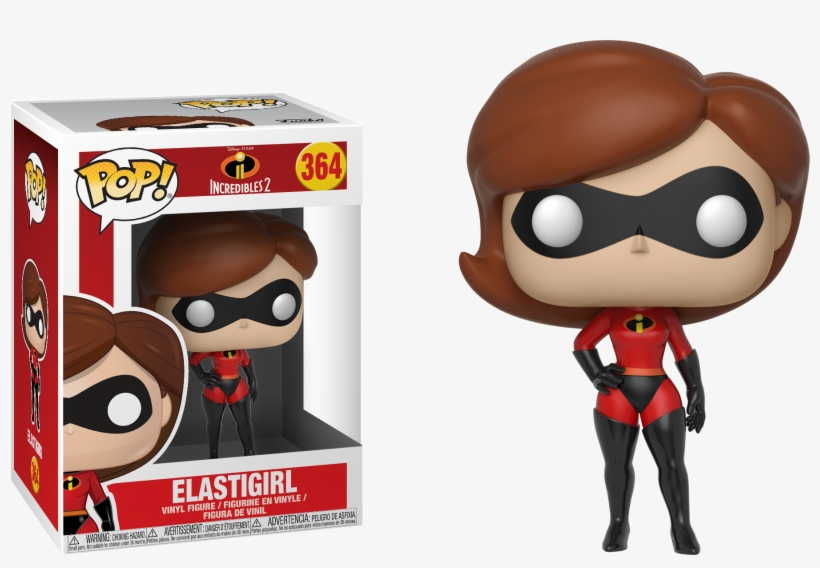 Pop Figure Disney Elastigirl - Funko Pop Incredibles 2, transparent png #1757825