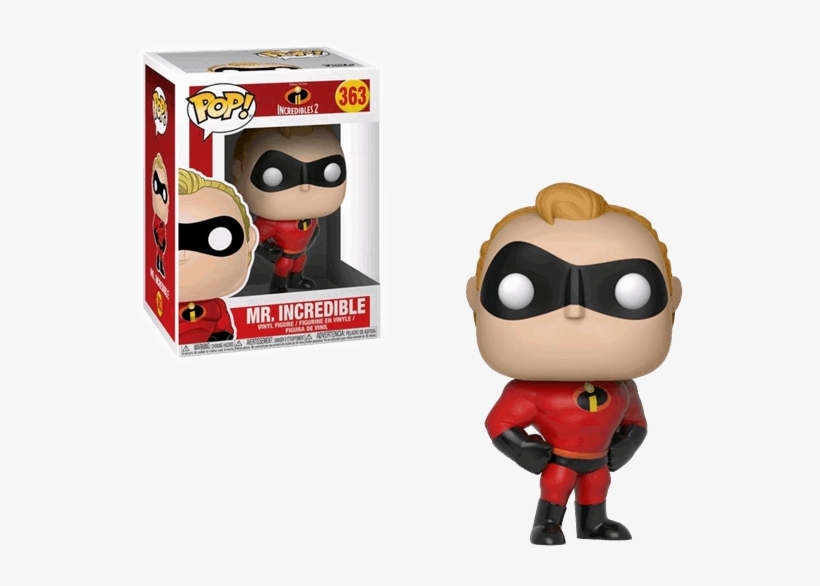 Disney - Incredibles 2 - Mr - Incredible Pop Vinyl - Funko Pop Incredibles 2 Mr Incredible, transparent png #1757840