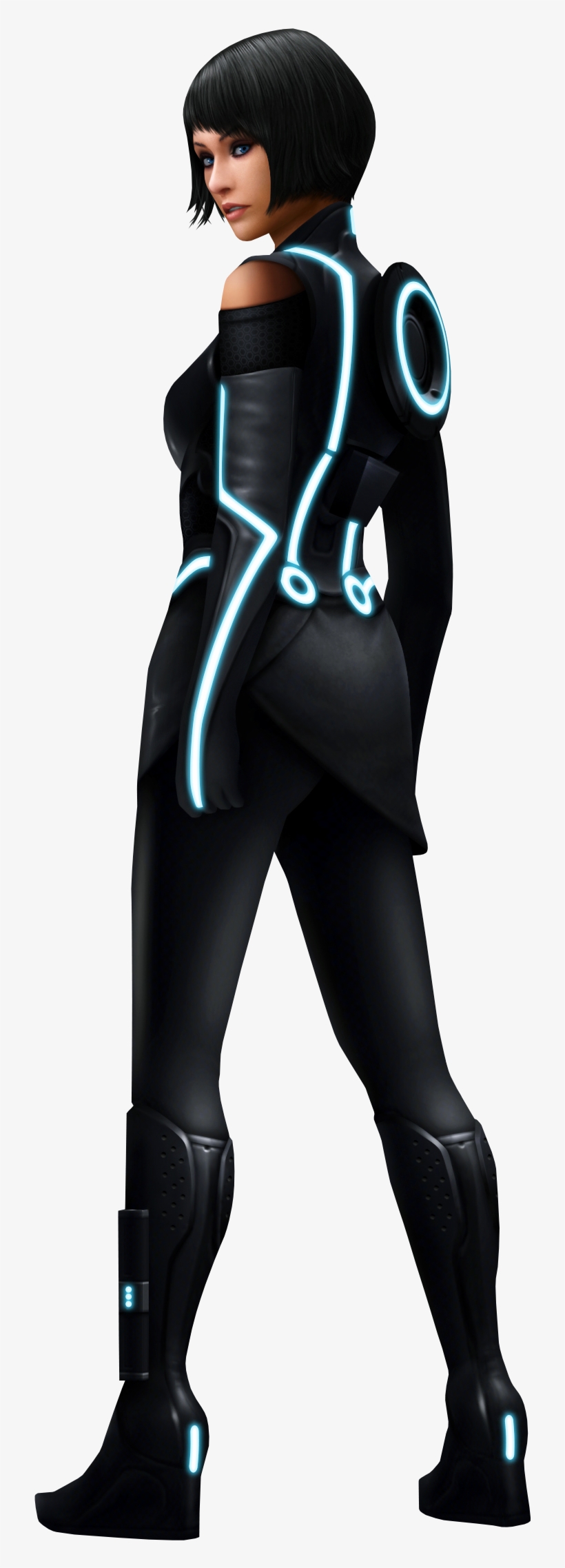 Legacy" The Last Of The Isos, A New Life Form That - Quorra Tron Kingdom Hearts, transparent png #1758306
