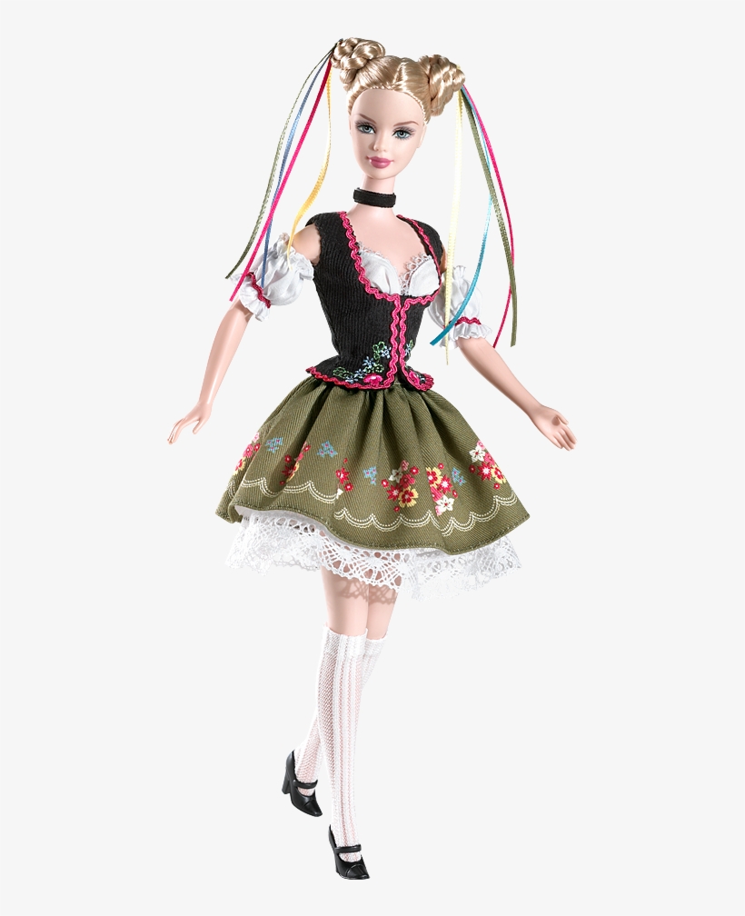 Oktoberfest Barbie Doll - Barbie Dolls Of The Word: Octoberfest Barbie Doll, transparent png #1758571
