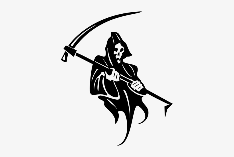Large-1466750705 - Grim Reaper Without Background, transparent png #1758627