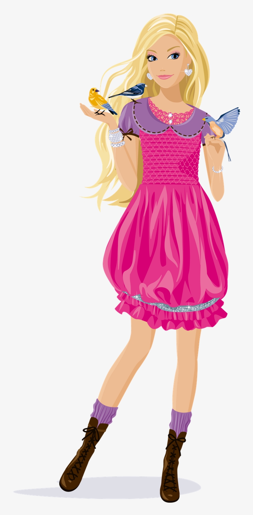Barbie Png Images Free Download Barbie Doll Vector - Barbie Png, transparent png #1758828