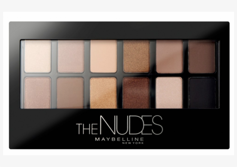 Maybelline Eyeshadow Palette 01 The Nudes - Maybelline Rock Nudes Eyeshadow Palette - Rock Nudes, transparent png #1758905