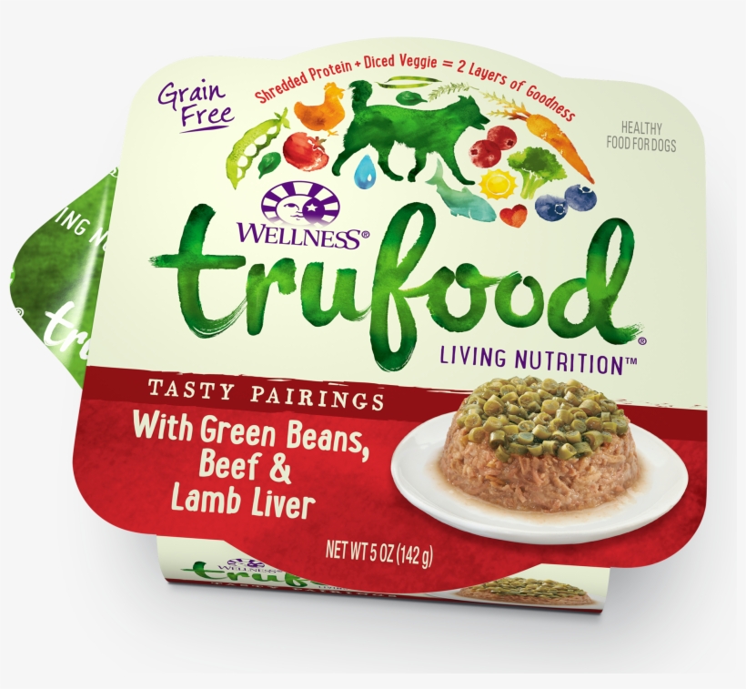Tasty Pairings Green Beans Beef Lamb Liver - Wellness Trufood Dog Chicken-pumpkin-beef (24-5oz), transparent png #1758975