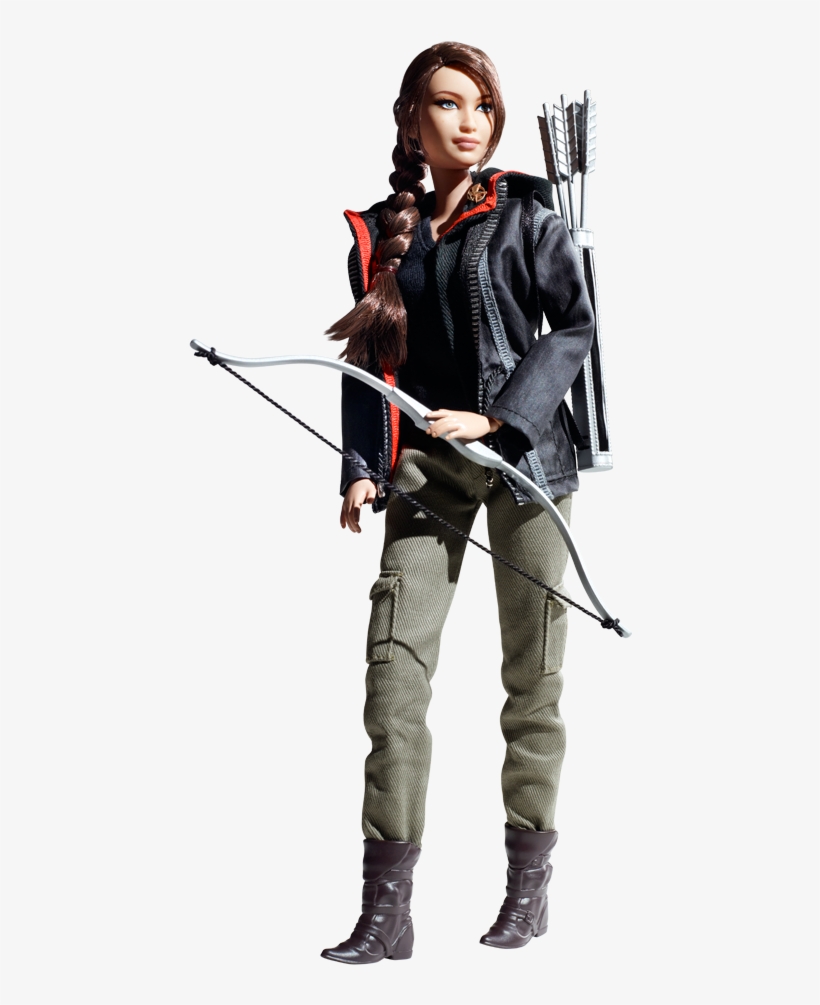 The Katniss Everdeen-barbie Doll - Barbie Collector Hunger Games Katniss Doll, transparent png #1758996