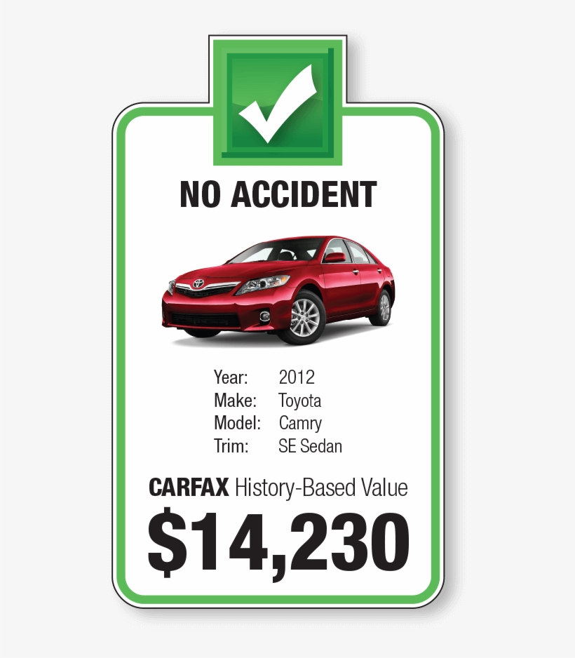 Carfax History-based Value - Car Value, transparent png #1759190