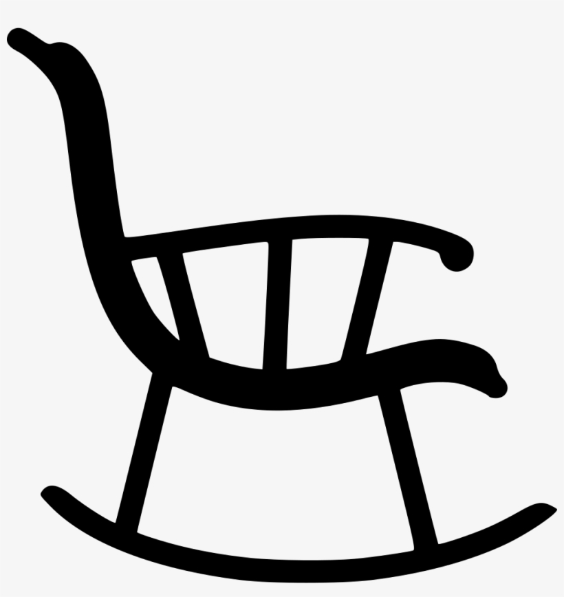 Rocking Chair - - Rocking Chair Vector, transparent png #1759395