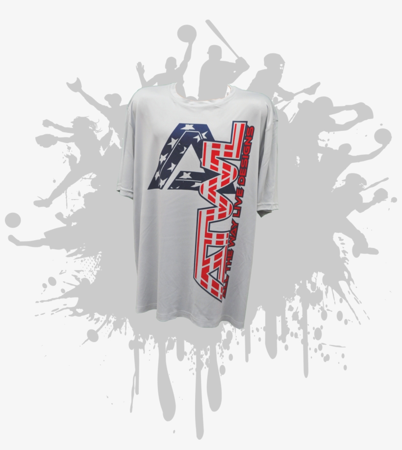 Tron Atwl Vertical White Sub-dye Mens Jersey - All The Way Live Legit, transparent png #1759625