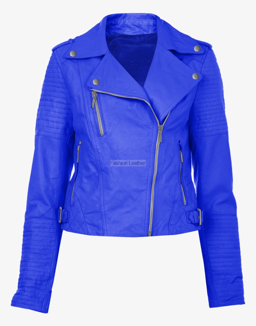 Blue Jacket Png Image With Transparent Background - Electric Blue Jacket Leather, transparent png #1759760