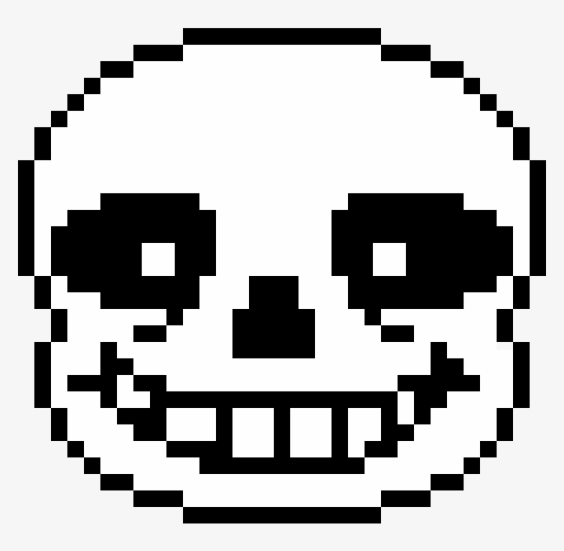 How To Draw Sans Pixel Art