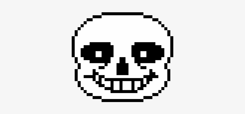 Sans Face - Sans Pixel Art, transparent png #1759856