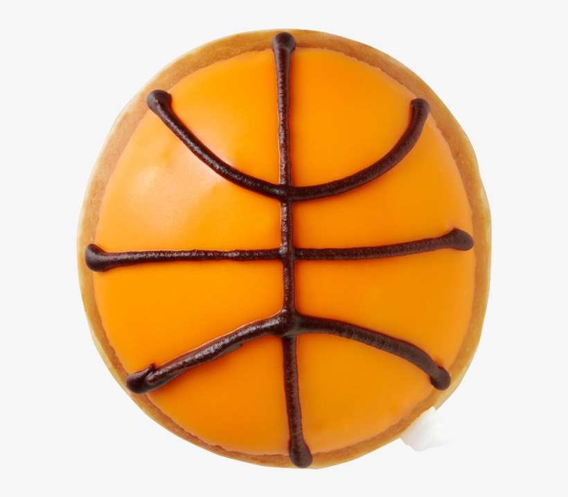 Basketball Donut - Krispy Kreme Basketball Dounut, transparent png #1759944