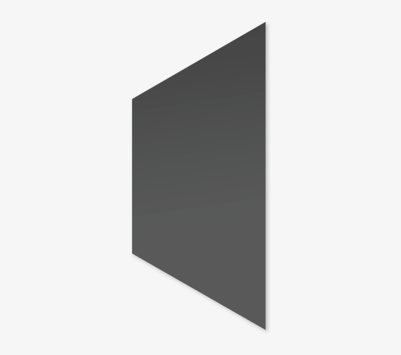 Wow Floor Trapezium Graphite - Graphite, transparent png #1760169