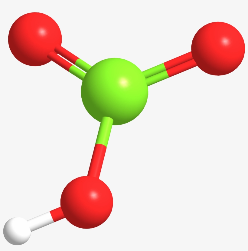 Hclo3 3d Lines - Hclo3 Model, transparent png #1760392