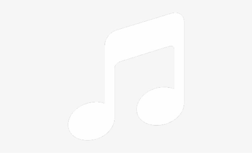De 8h A 12h Music Icon White Png Free Transparent Png Download
