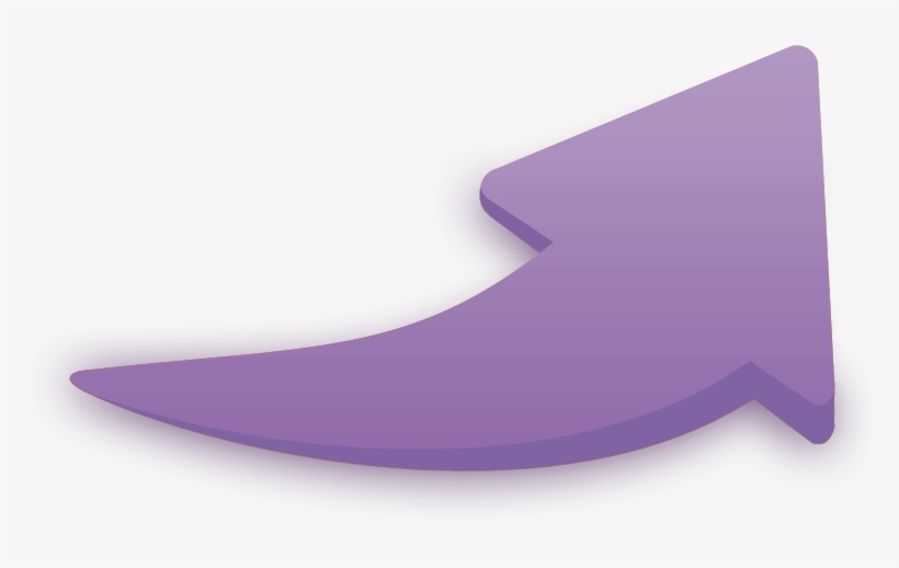 Arrow Purple - Purple Arrow Transparent Background, transparent png #1760632