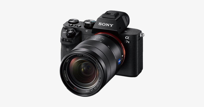 Sony Alpha A7 Ii Full-frame Mirrorless Camera - Sony Sel50f18f Lens For Sony E-mount - 50mm - F/1.8, transparent png #1760702
