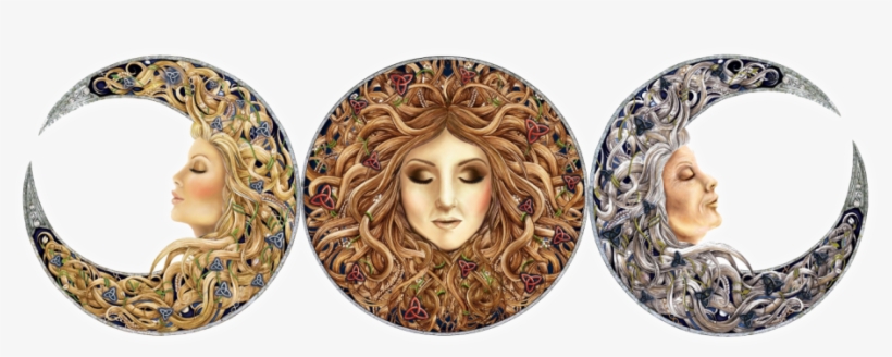 Wiccan Goddess Mother - Wicca Triple Goddess, transparent png #1761052