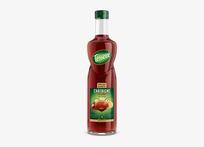 Chestnut Teis Barista Chestnut 70cl Png - Teisseire Caramel Coffee Syrup 1 Litre, transparent png #1761305