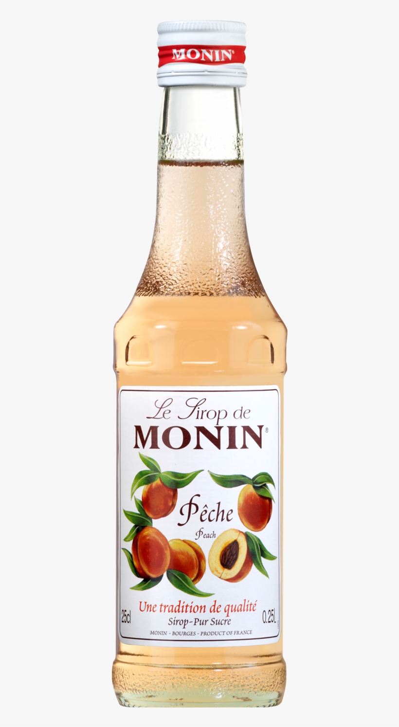 Monin Peach Syrup - Monin Mojito Mint Syrup, 250ml, transparent png #1761423
