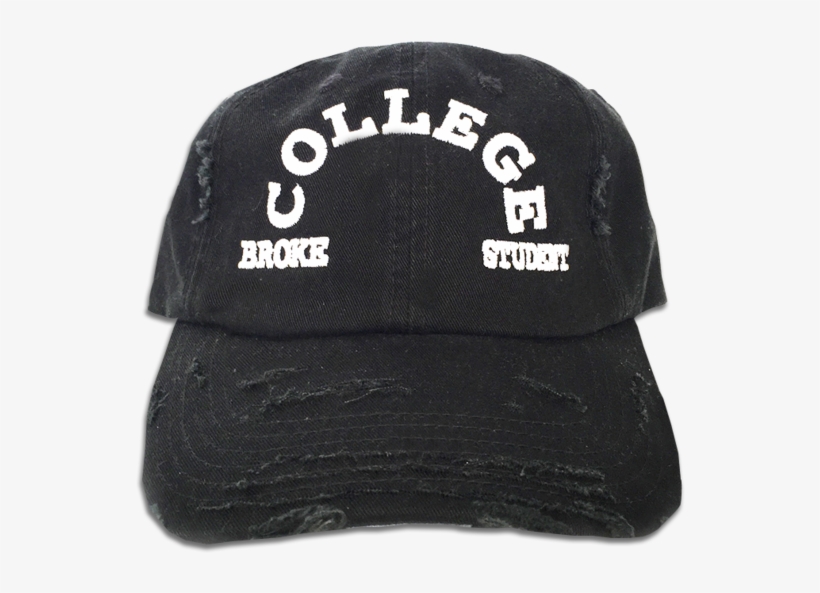 Black Broke College Student Cap W/ "rt" Logo Pin, transparent png #1761576