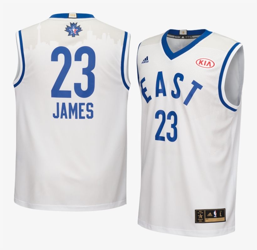 Adidas Cleveland Cavaliers Lebron James East All-star - Jersey Nba All Star 2016, transparent png #1761641