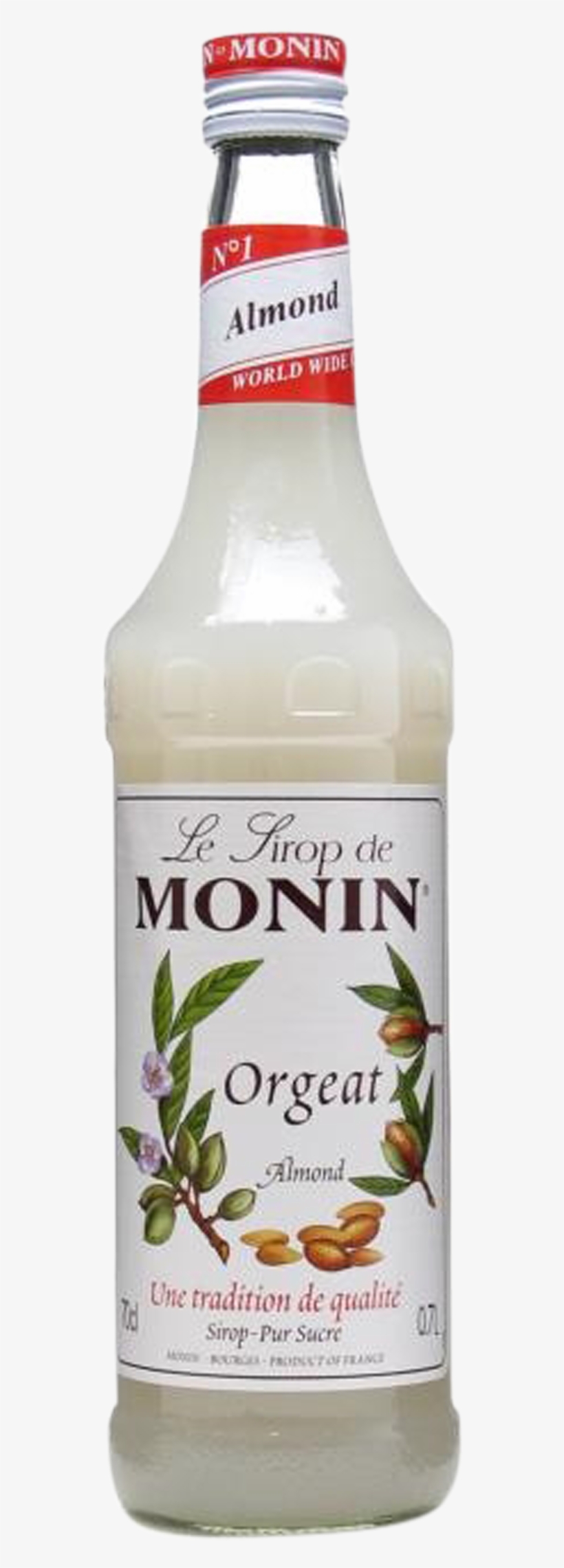 Monin Almond Syrup - 70cl Bottle, transparent png #1761705