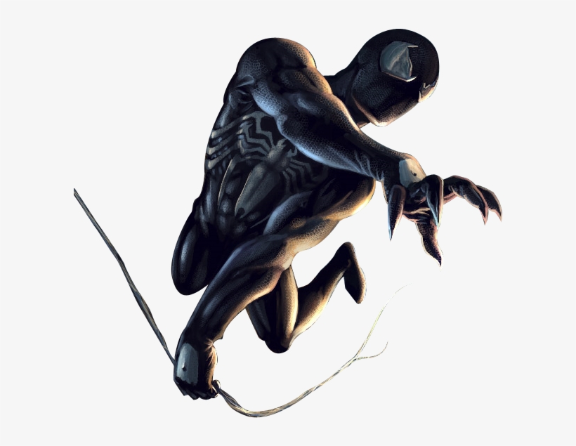 Black Spider Ae851815 - Spider Man Dark Png, transparent png #1761706