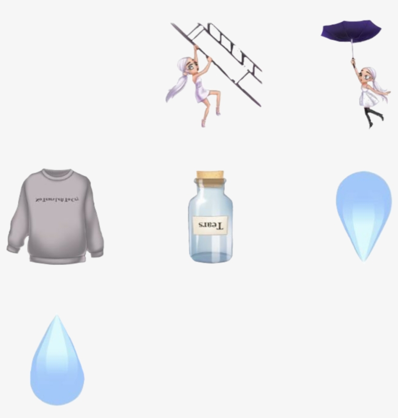 Arimoji I Got Tears Left To - Ariana Grande No Tears Left To Cry Emoji, transparent png #1761949