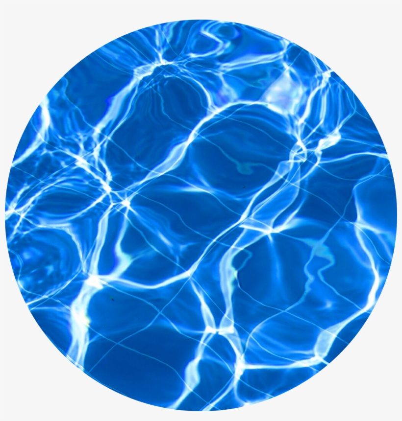 Aesthetic Pool Water Circle - Aesthetic Water Png, transparent png #1762229