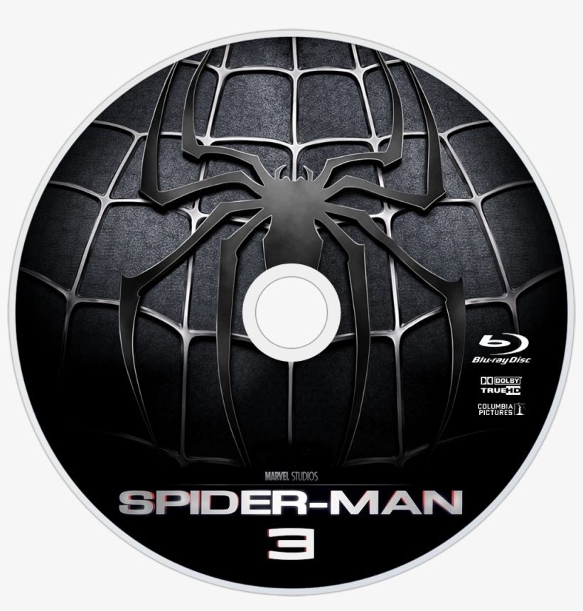 Spider-man 3 Bluray Disc Image - Spider Man Raimi Logo, transparent png #1762403