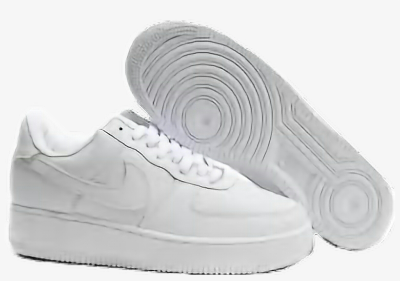 Image Free Transparent Shoe Aesthetic - Nike White Force 1 Free Transparent PNG PNGkey