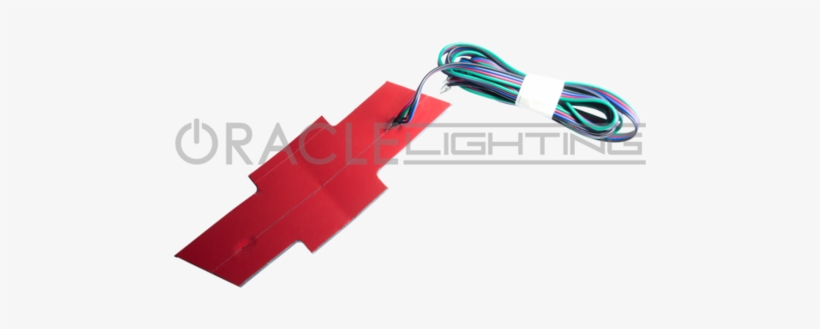 2016-2019 Chevy Camaro Illuminated Rear Bowtie Emblem - Chevrolet Bowtie Halo Leds Rgb, transparent png #1762654