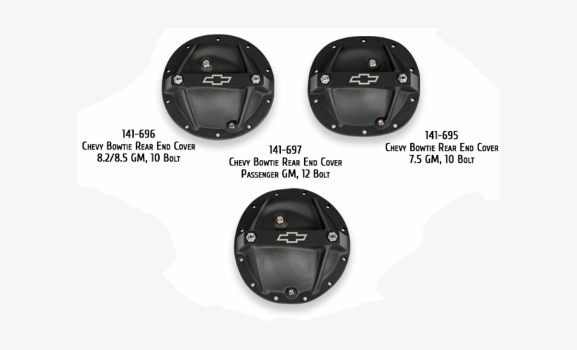 These Chevy Bowtie Differential Covers Not Only Look - Proform Parts 141-695: Proform Chevy Bowtie Aluminum, transparent png #1762684