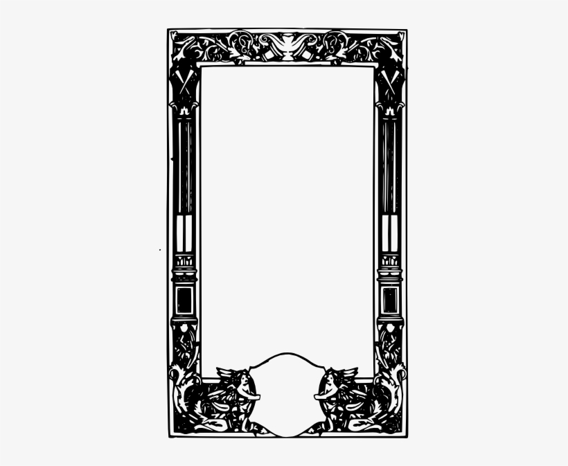Ornate Border Clipart, transparent png #1762745