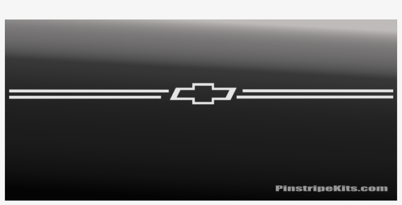 Chevrolet Silverado Vinyl Logo Decal Pinstripe Kit - Chevrolet, transparent png #1762933