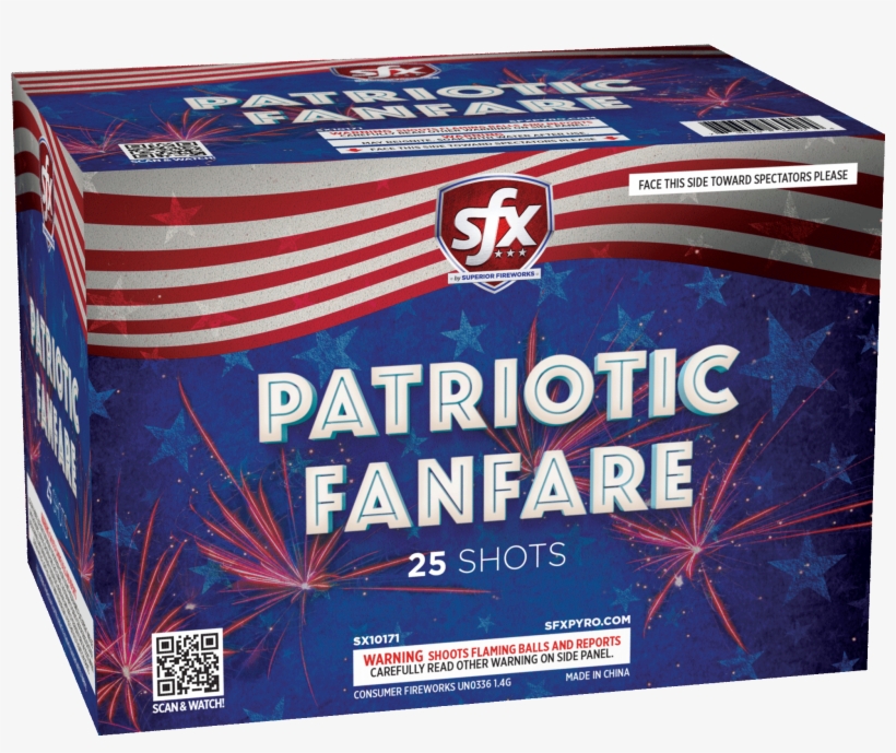 Patriotic Fanfare - Box, transparent png #1763003