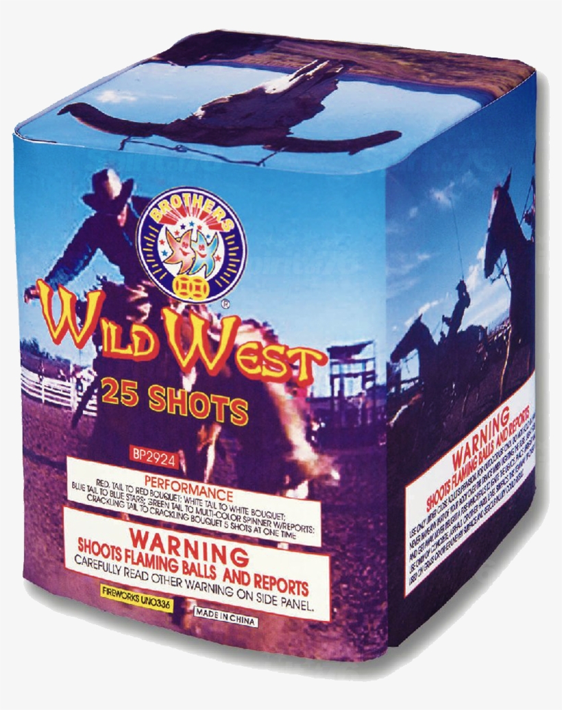 Wild West - Brothers Fireworks, transparent png #1763030