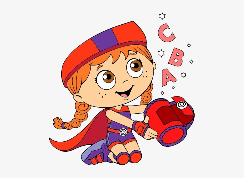 Super Why Princess Pesto Wonder Red - Super Why Wonder Red, transparent png #1763502