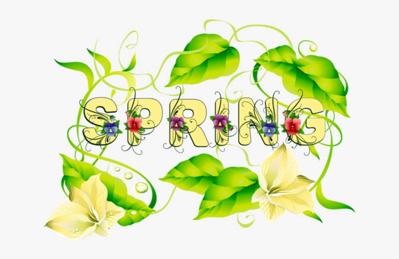 Spring Clipart Spring Fun - Vector Graphics, transparent png #1763957