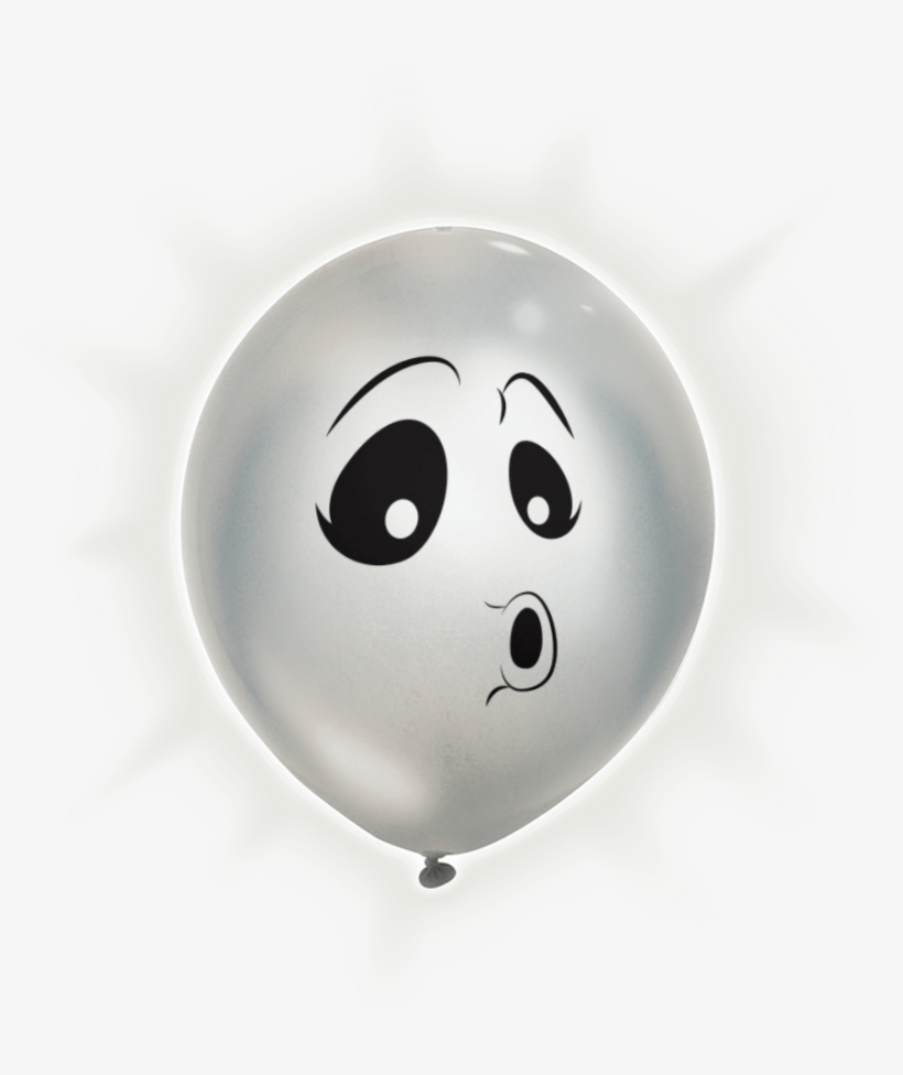 Silver Ghost Balloon Png Loom Balloons - Balloon, transparent png #1764381