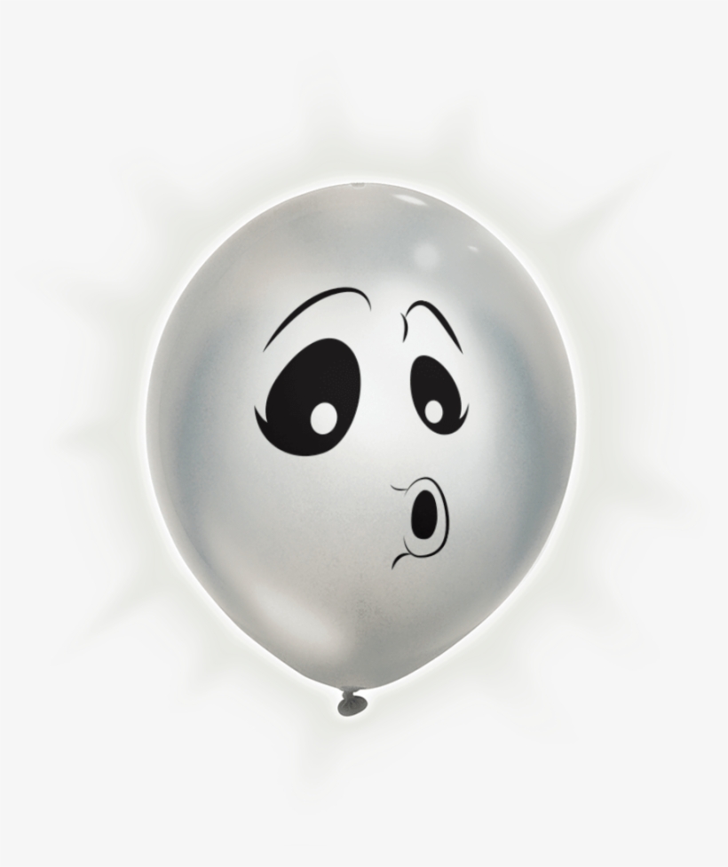 Silver Ghost Balloon Png Loom Balloons - Balloon, transparent png #1764381