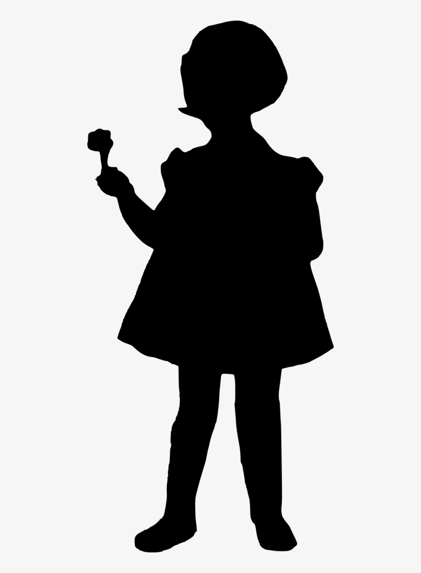 Free Png Girl Silhouette Png Images Transparent - Portable Network Graphics, transparent png #1764724