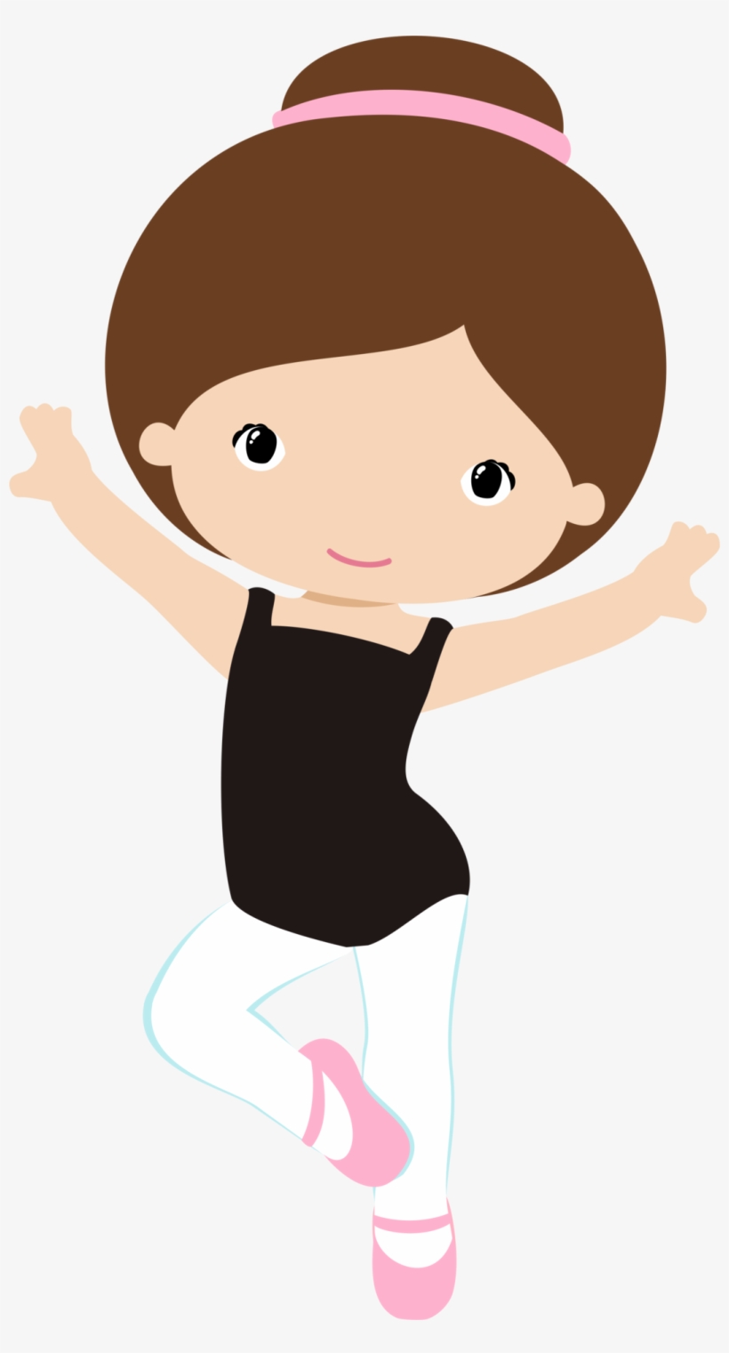 Child Ballerina Silhouette - Bailarina Png, transparent png #1764763