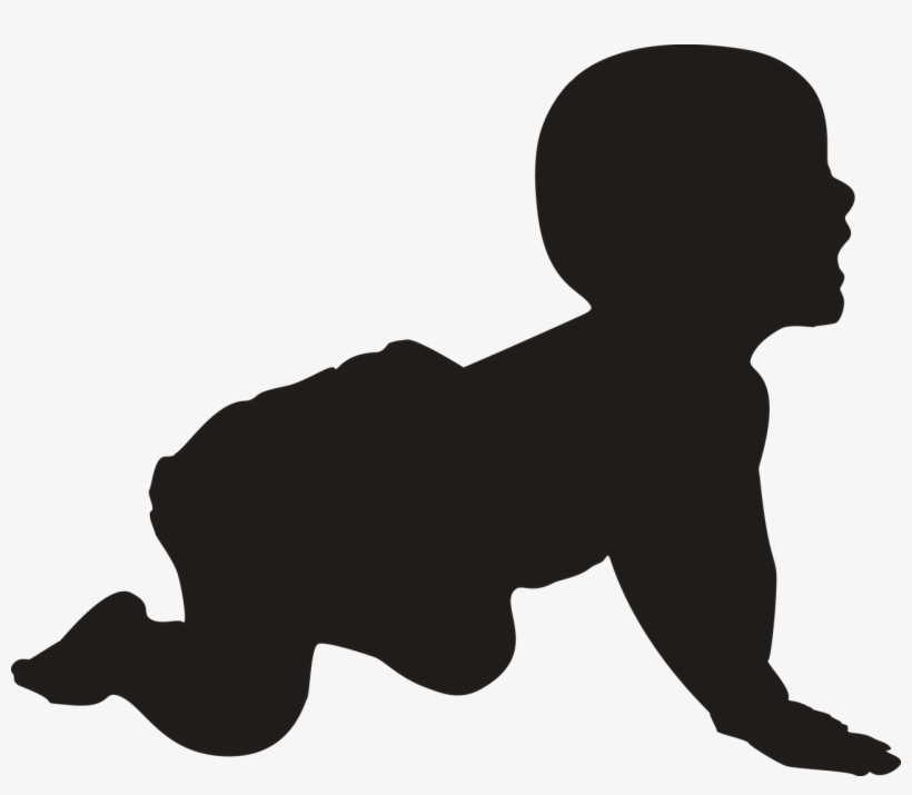 Outgrowing Autism - Baby Silhouette, transparent png #1764793