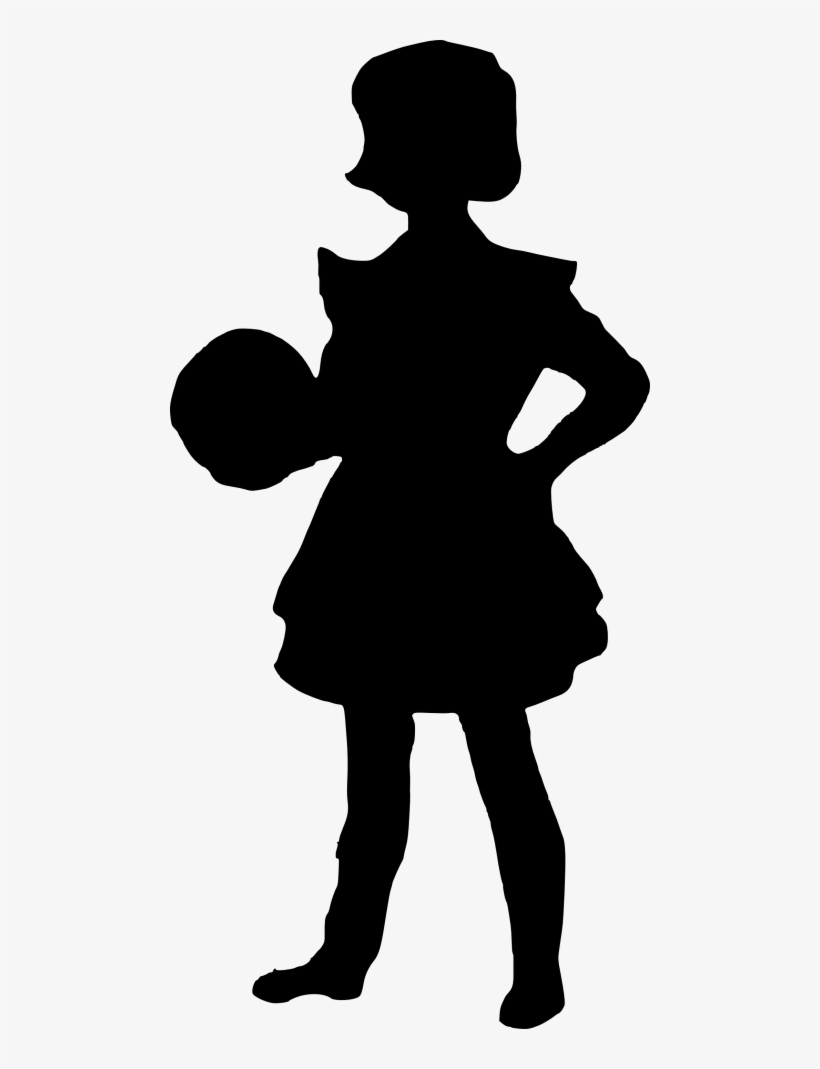Free Png Girl Silhouette Png Images Transparent - Portable Network Graphics, transparent png #1764913