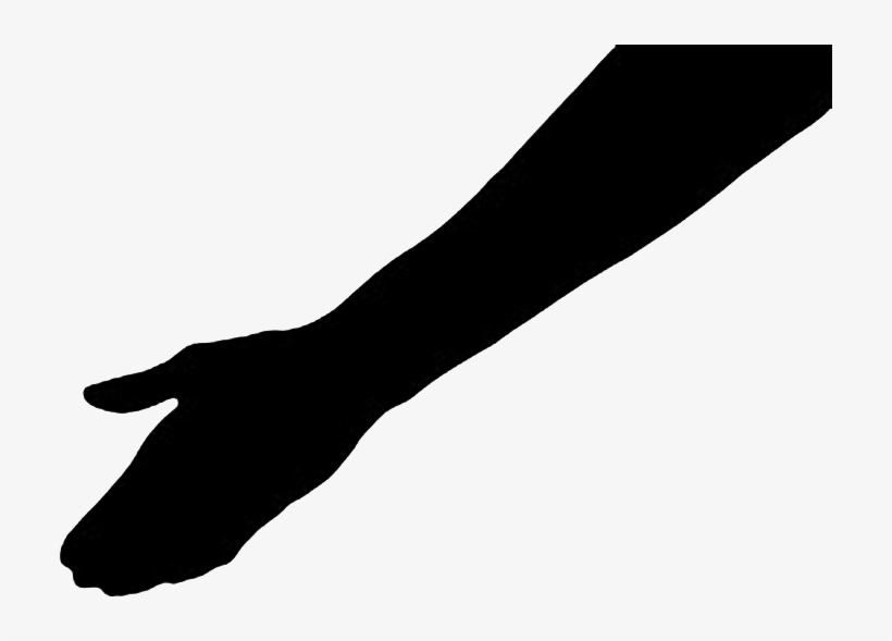 Reaching Hand Png Svg Transparent - Hand Reaching Out Silhouette, transparent png #1765036